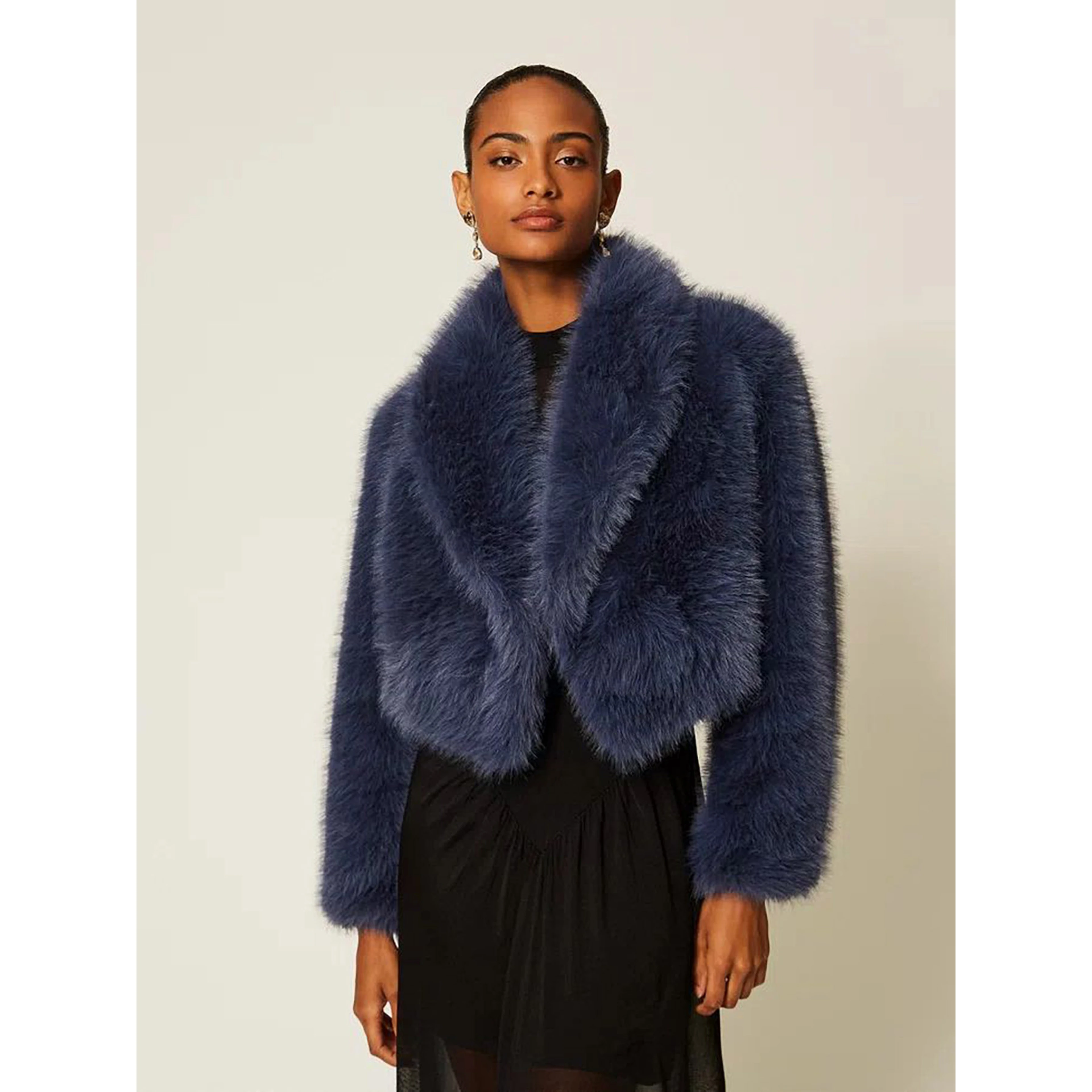 TWINSET fur coat