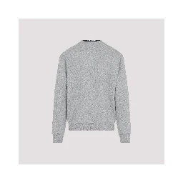DIAGONAL RAISED FLEECE CREWNECK