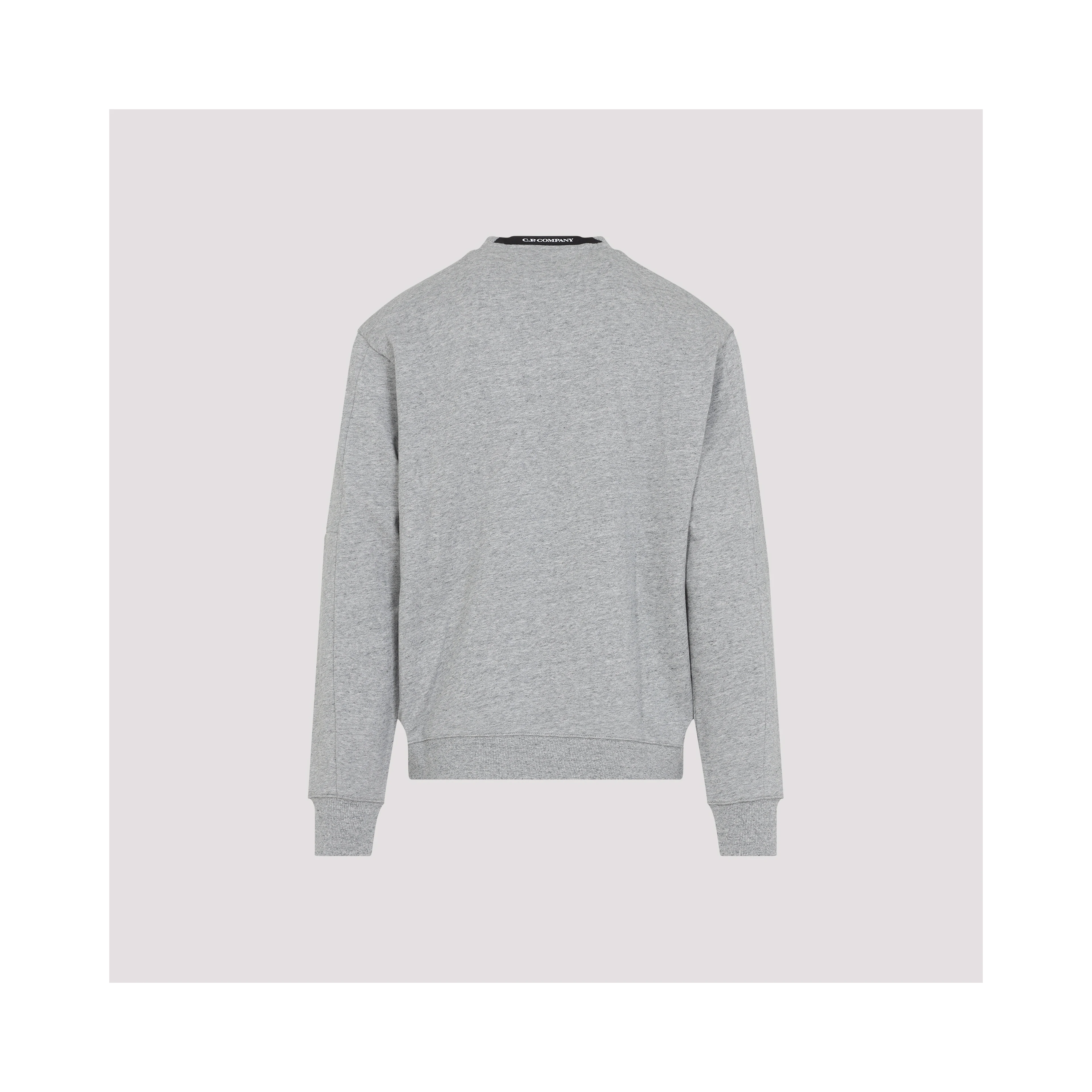 DIAGONAL RAISED FLEECE CREWNECK
