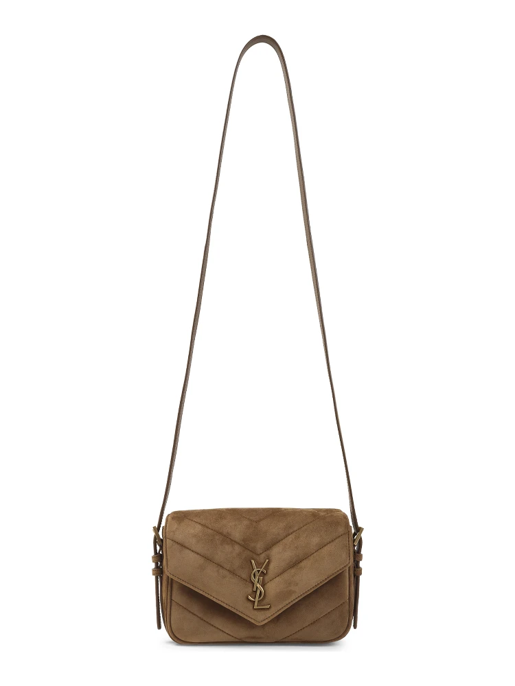 Saint Laurent Suede Lou Lou Shoulder Bag alternative
