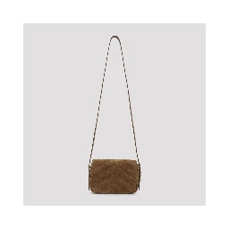 Saint Laurent Suede Lou Lou Shoulder Bag