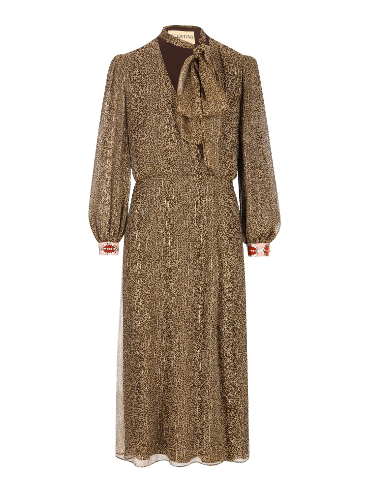 Valentino Garavani Dresses Brown