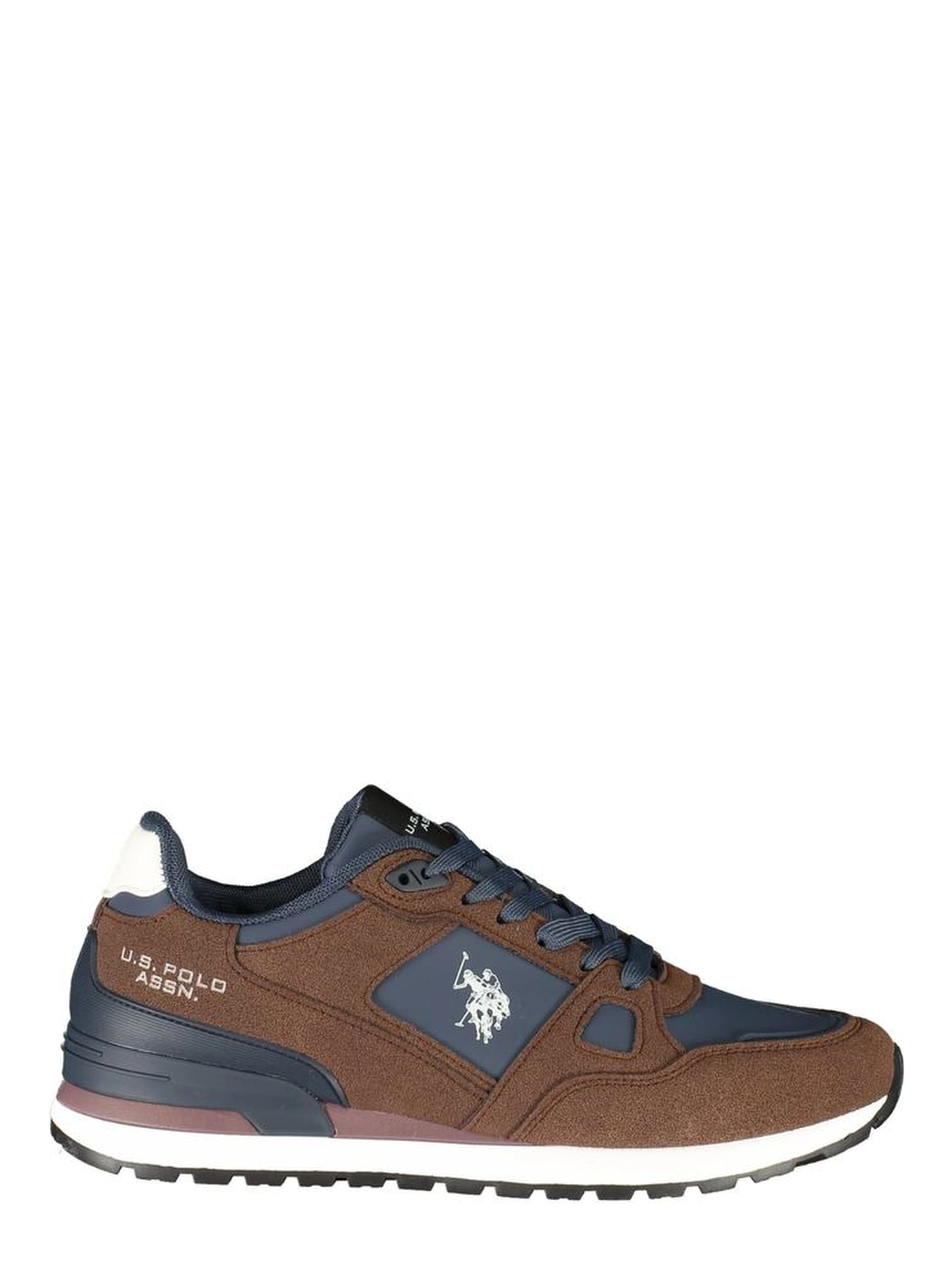 Brown Polyurethane Men's Sneaker