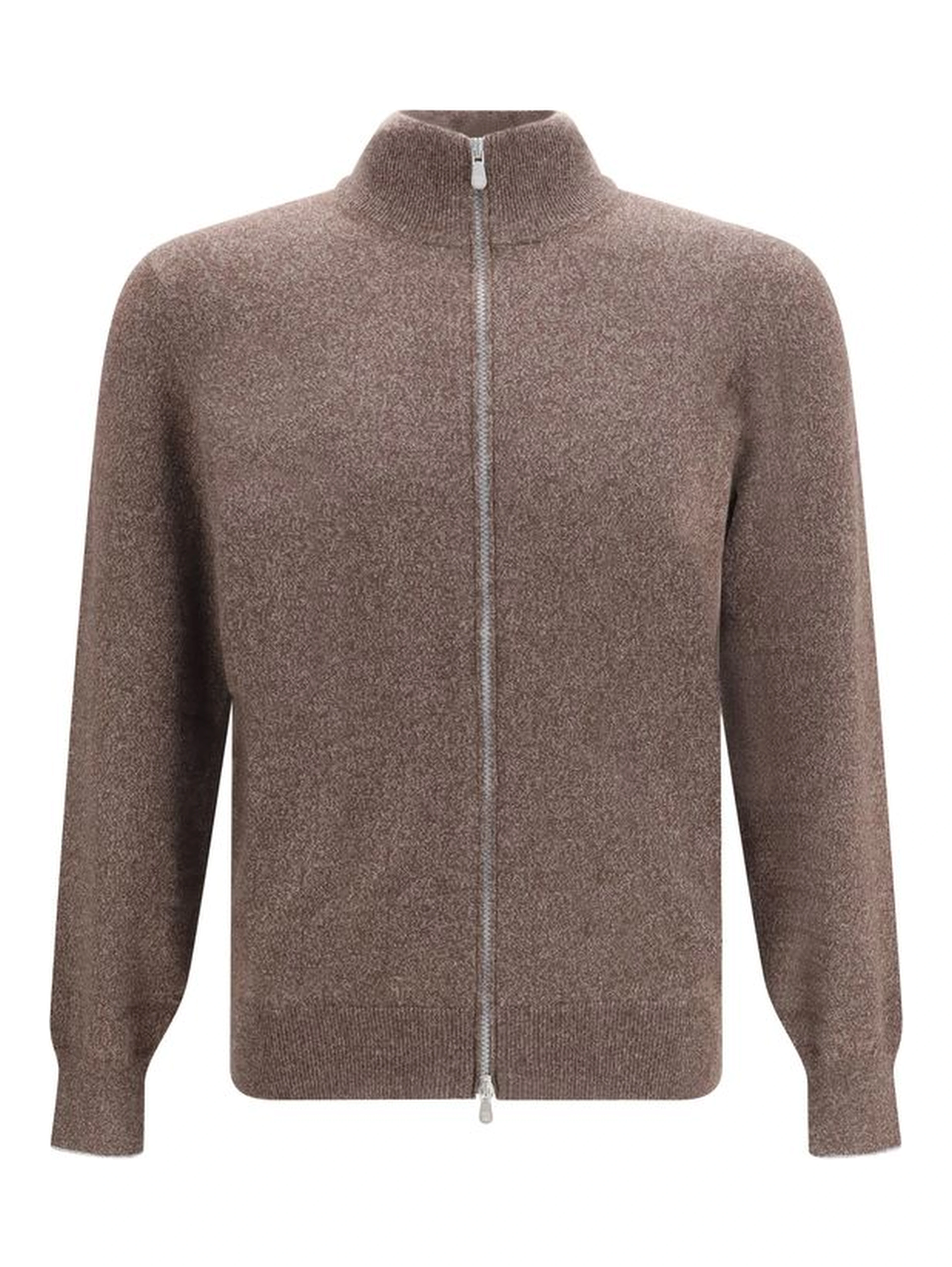Brown Cashmere Cardigan