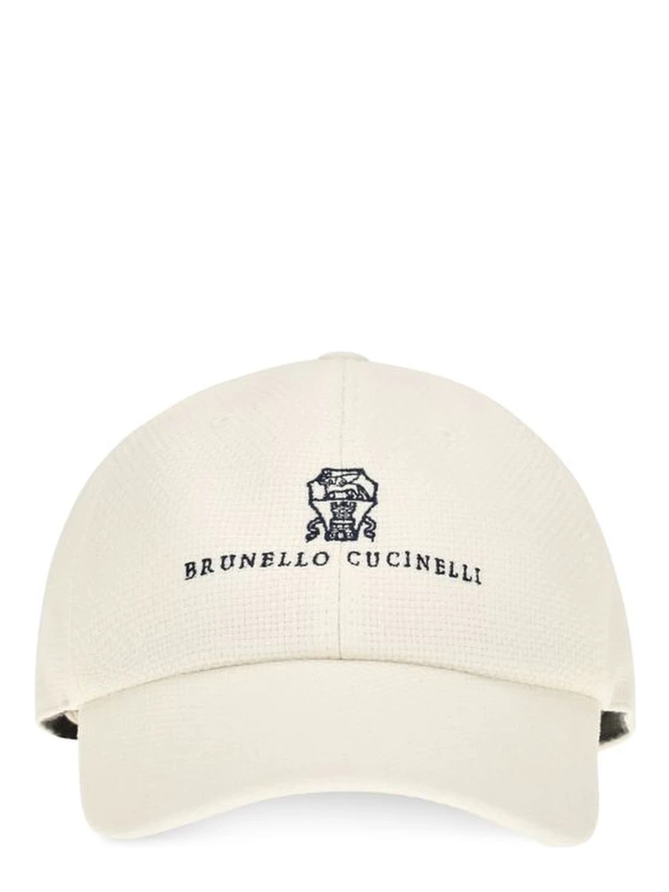 White Silk Cap (Baseball Hat)