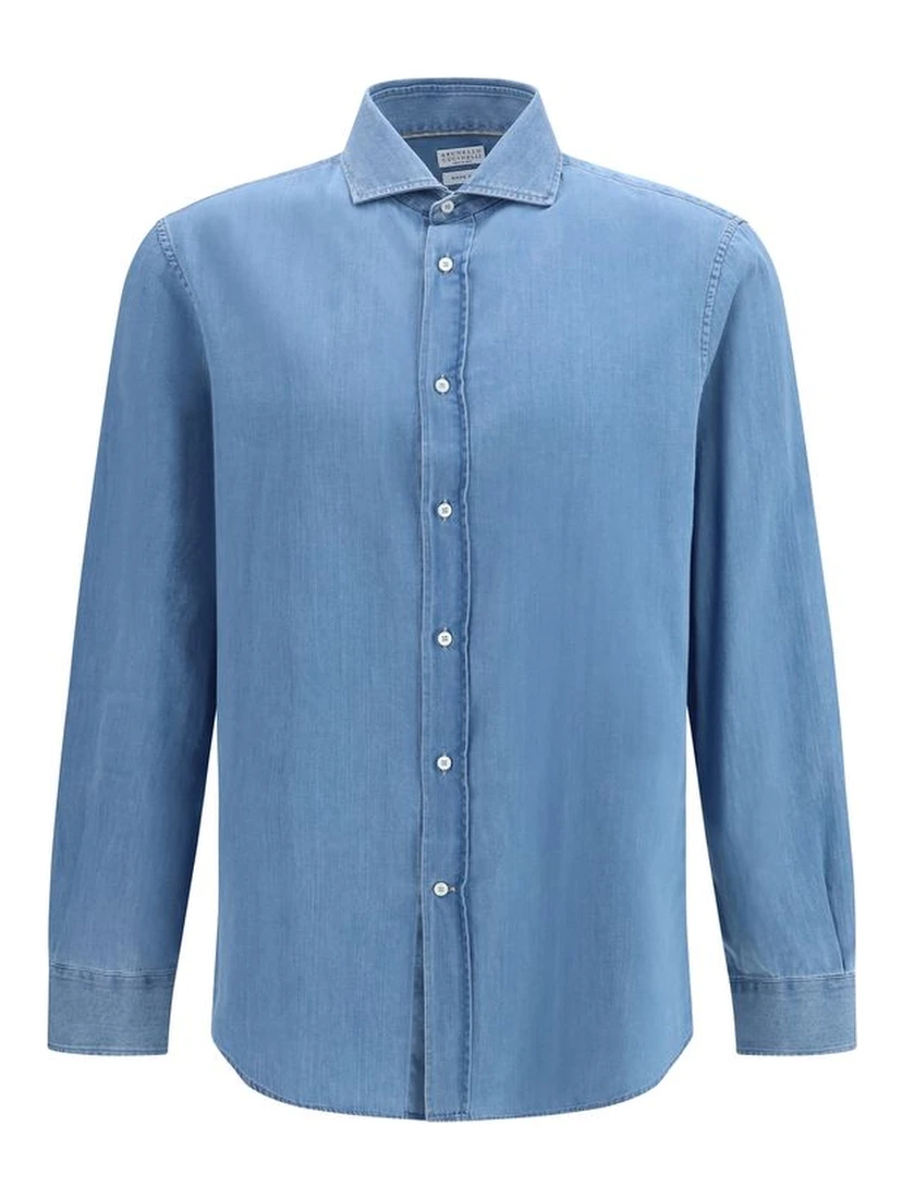 Blue Denim Shirt