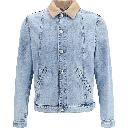 Blue Cotton Denim Jacket