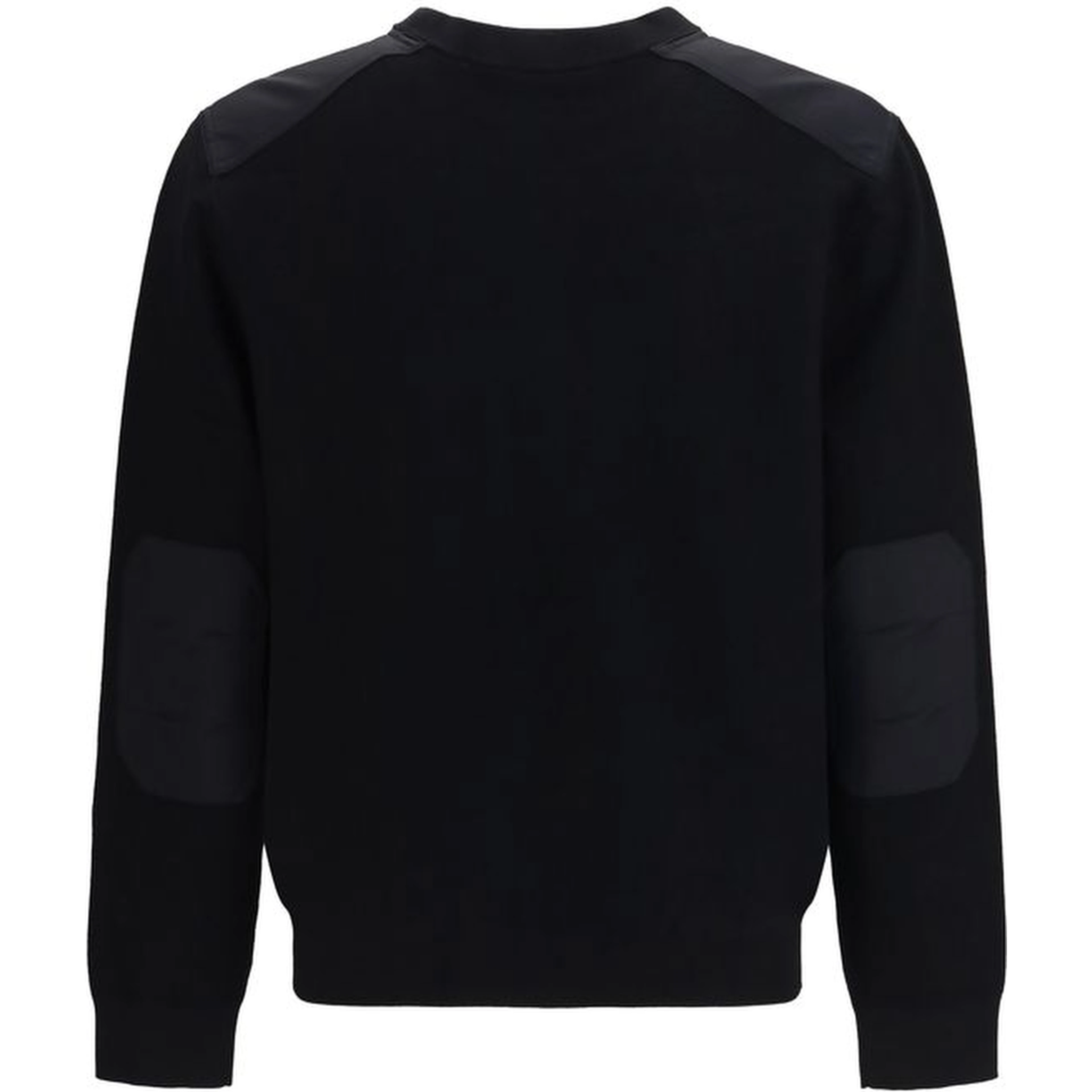 Black Nylon Sweatshirt