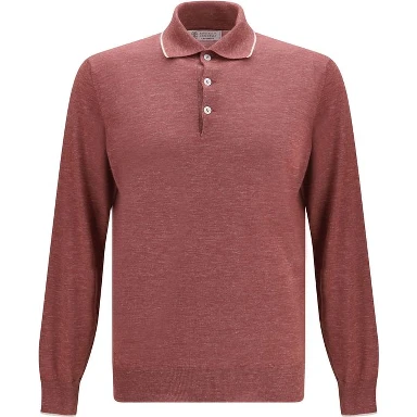 Bordeaux Cashmere Dress Shirt