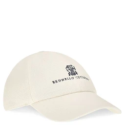 White Silk Cap (Baseball Hat)