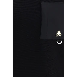 Black Nylon Sweatshirt