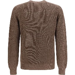 Brown Linen Sweatshirt