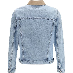 Blue Cotton Denim Jacket