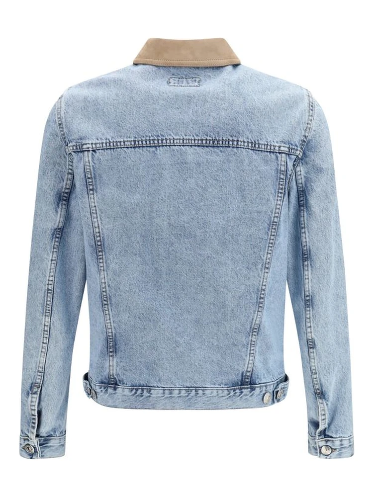 Blue Cotton Denim Jacket alternative