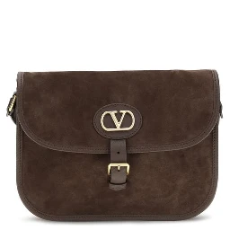 Brown Calf Leather Bos Taurus Shoulder Bag