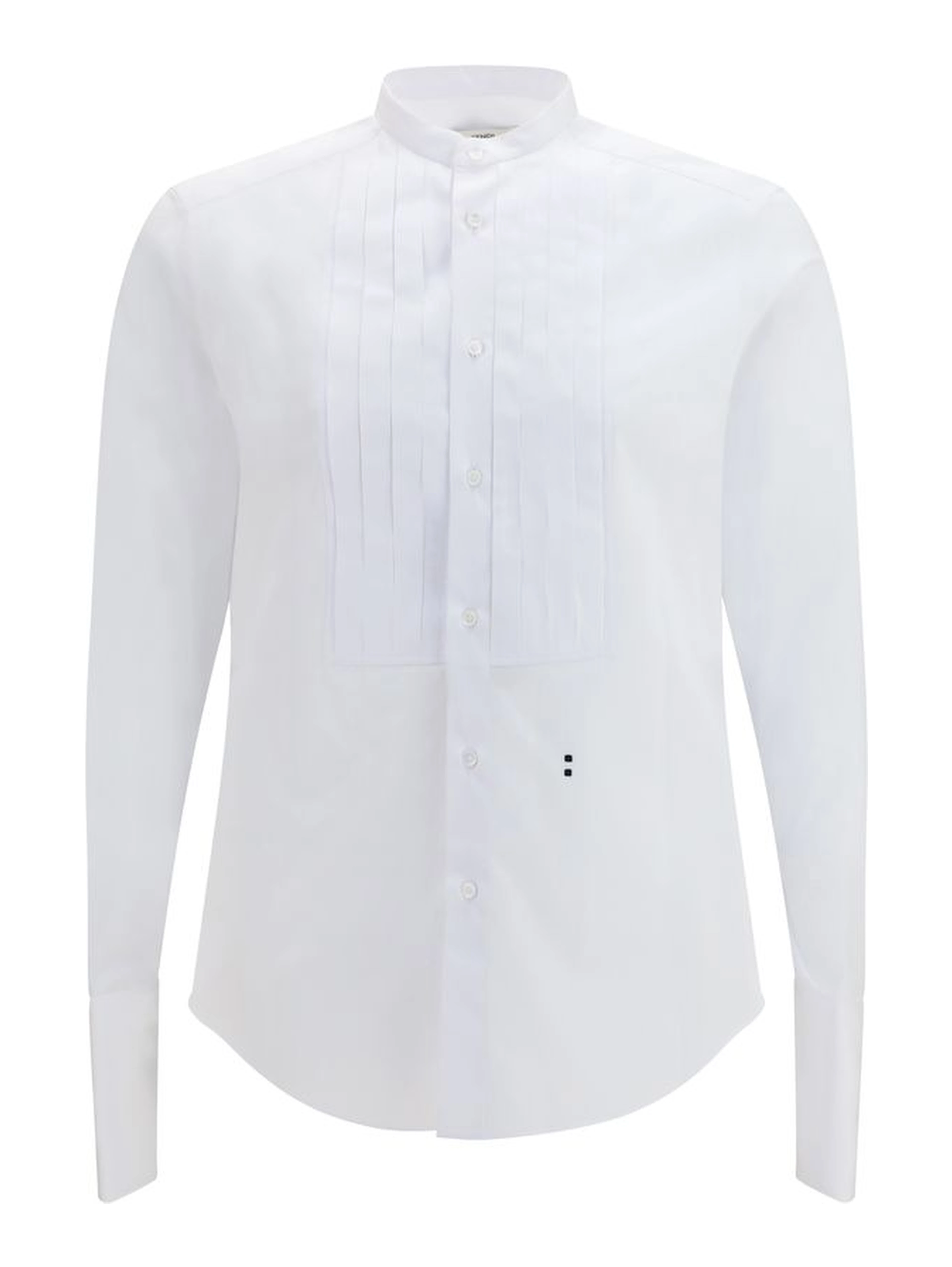 White Cotton Dress Shirt