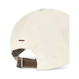 White Silk Cap (Baseball Hat)