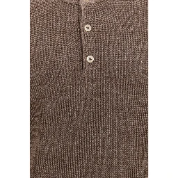 Brown Linen Sweatshirt