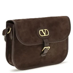 Brown Calf Leather Bos Taurus Shoulder Bag