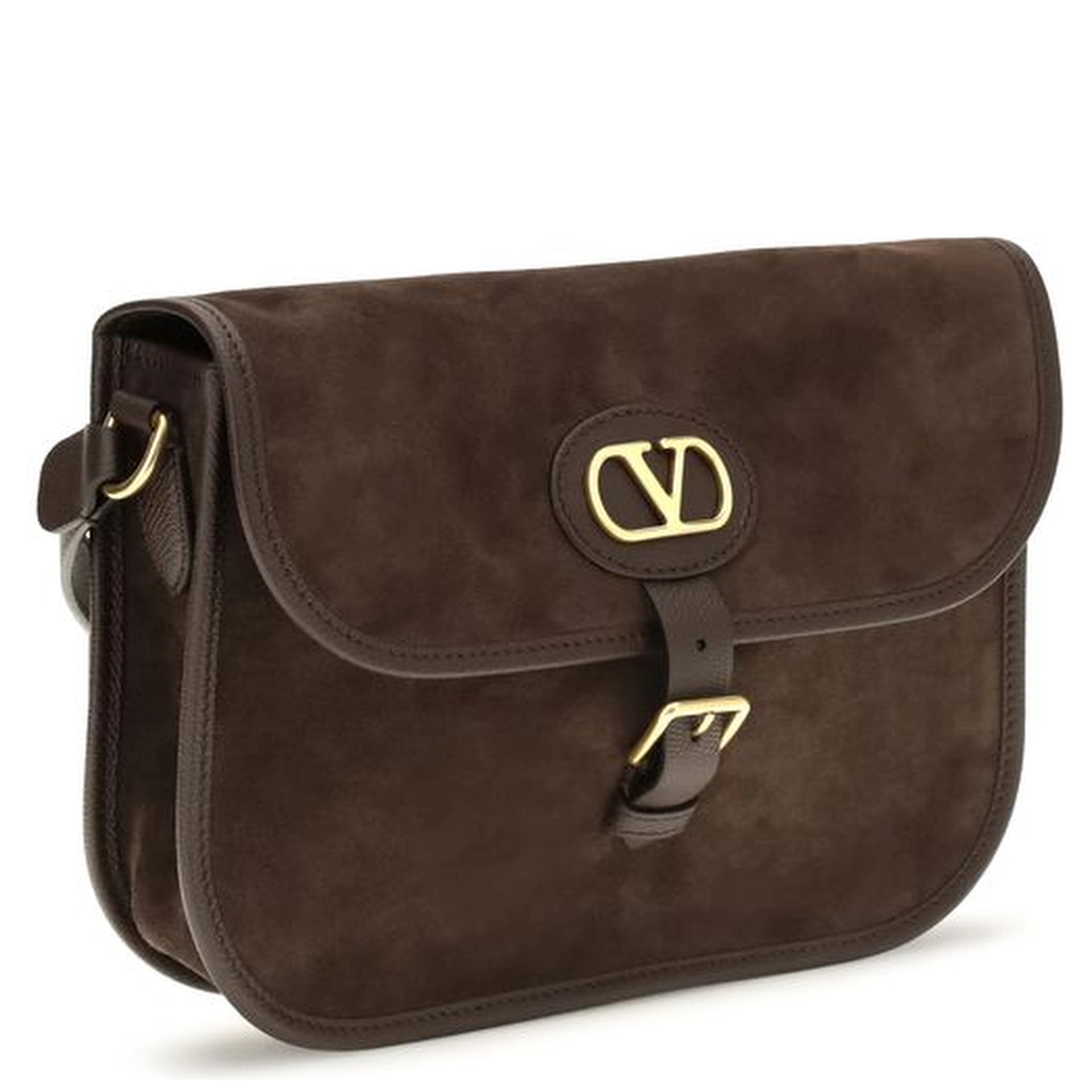 Brown Calf Leather Bos Taurus Shoulder Bag