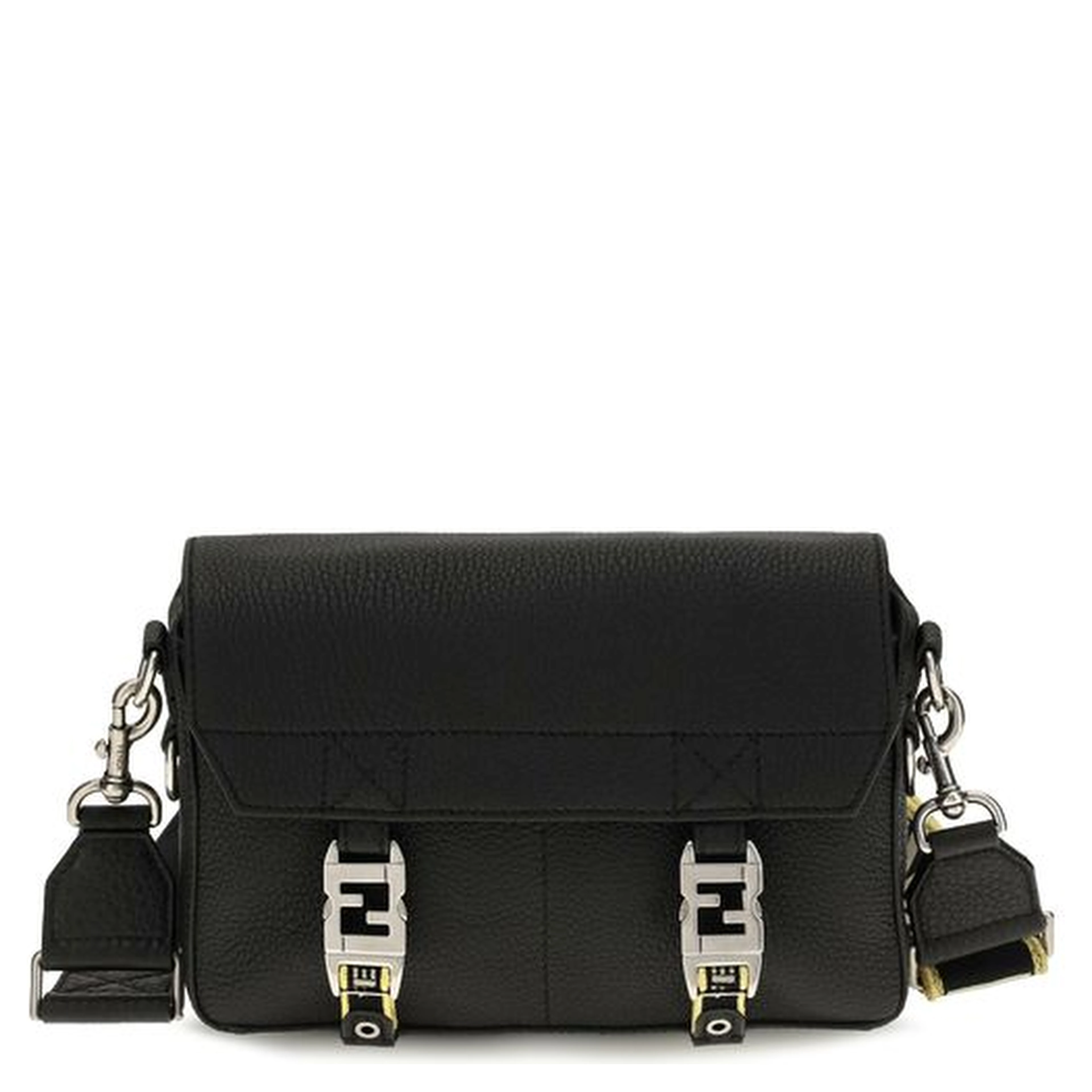 Black Calf Leather Bos Taurus Shoulder Bag
