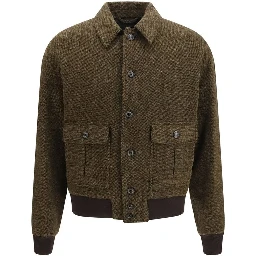 Bicolor Wool Oves Aries Bomber