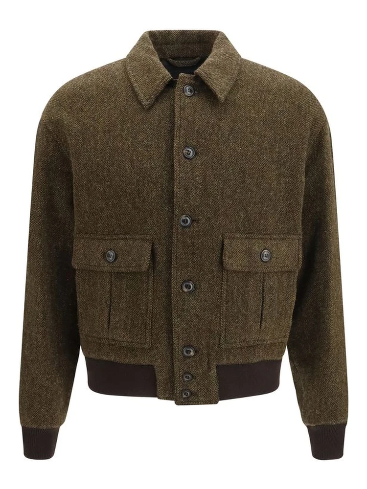 Bicolor Wool Oves Aries Bomber