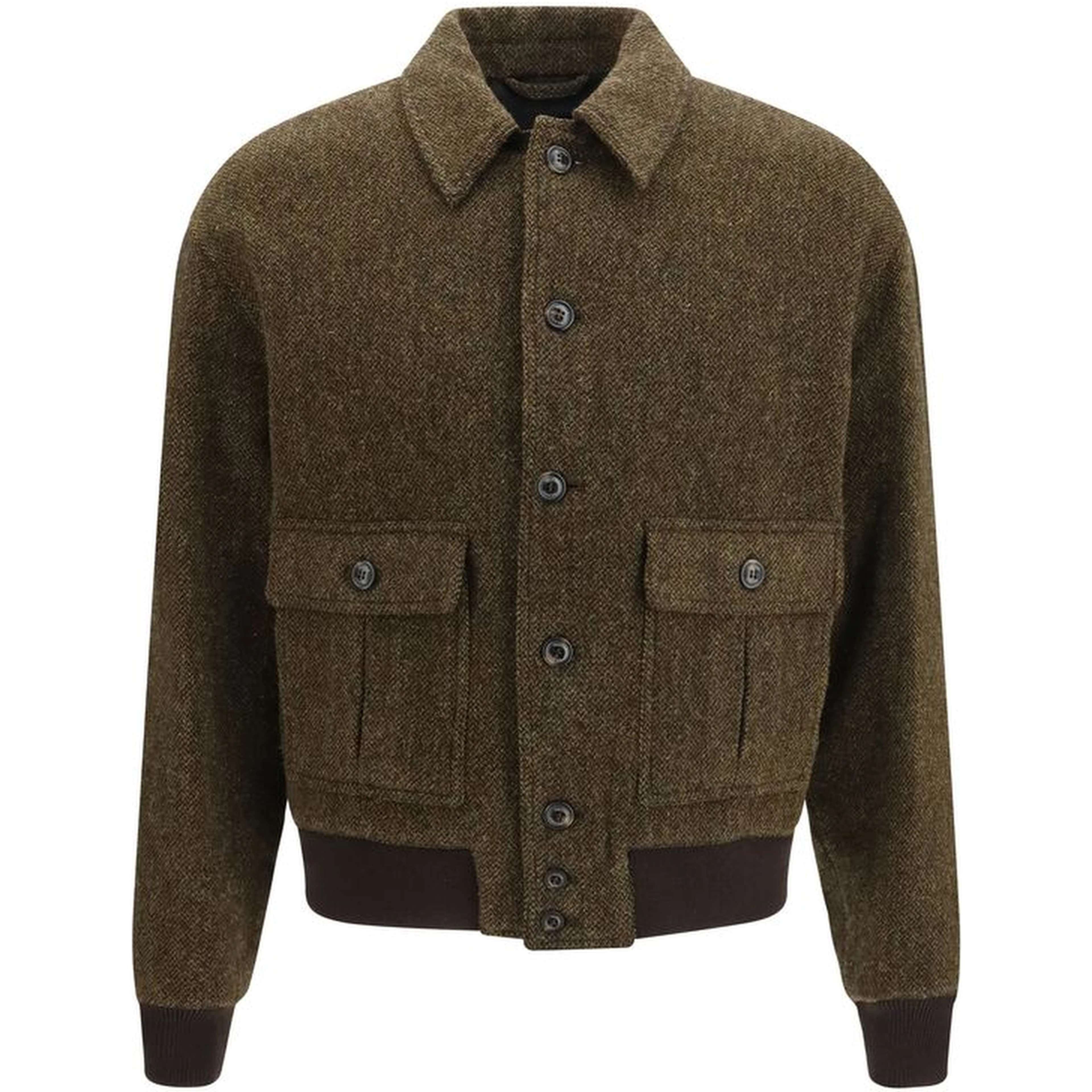 Bicolor Wool Oves Aries Bomber
