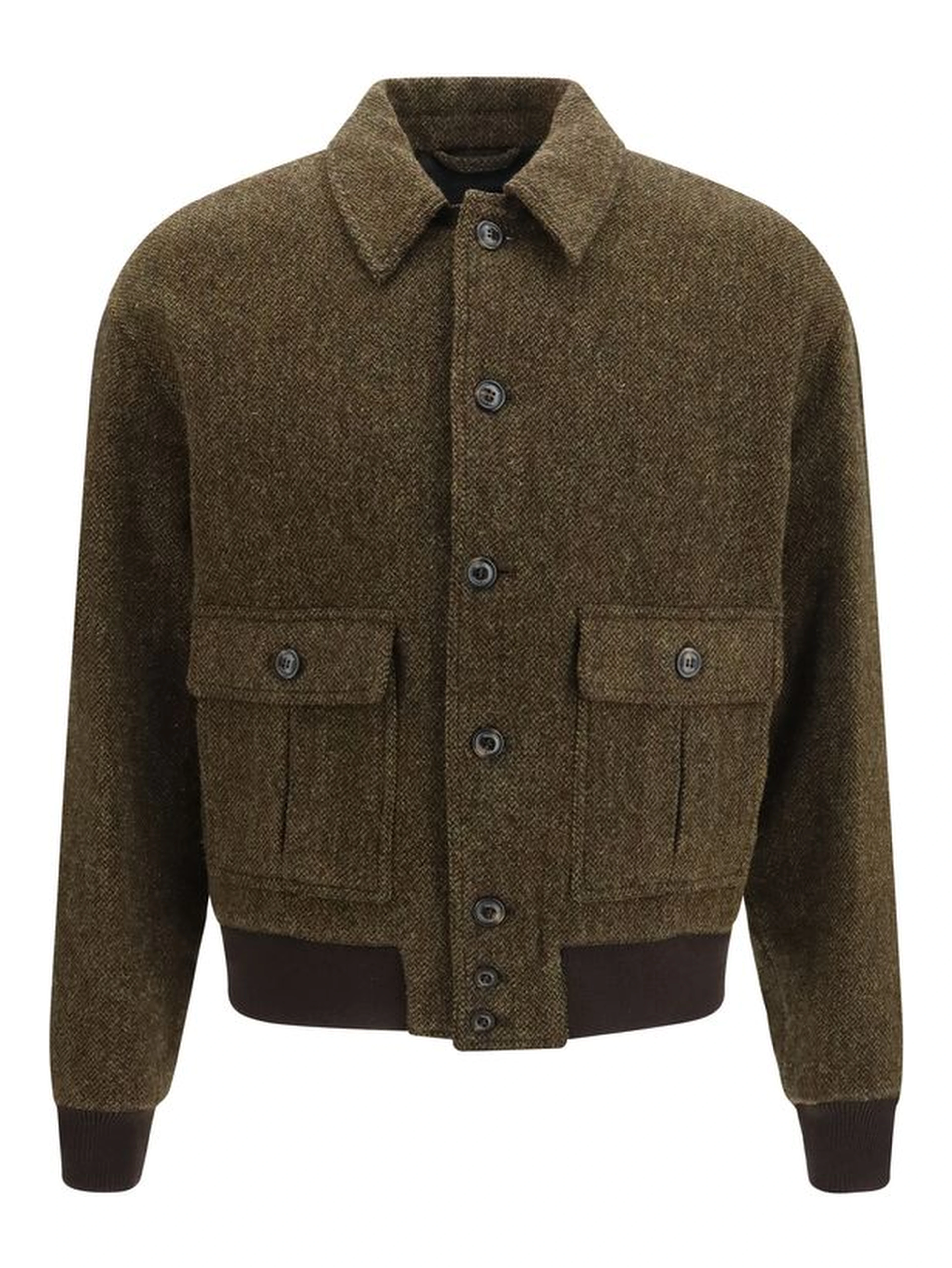 Bicolor Wool Oves Aries Bomber