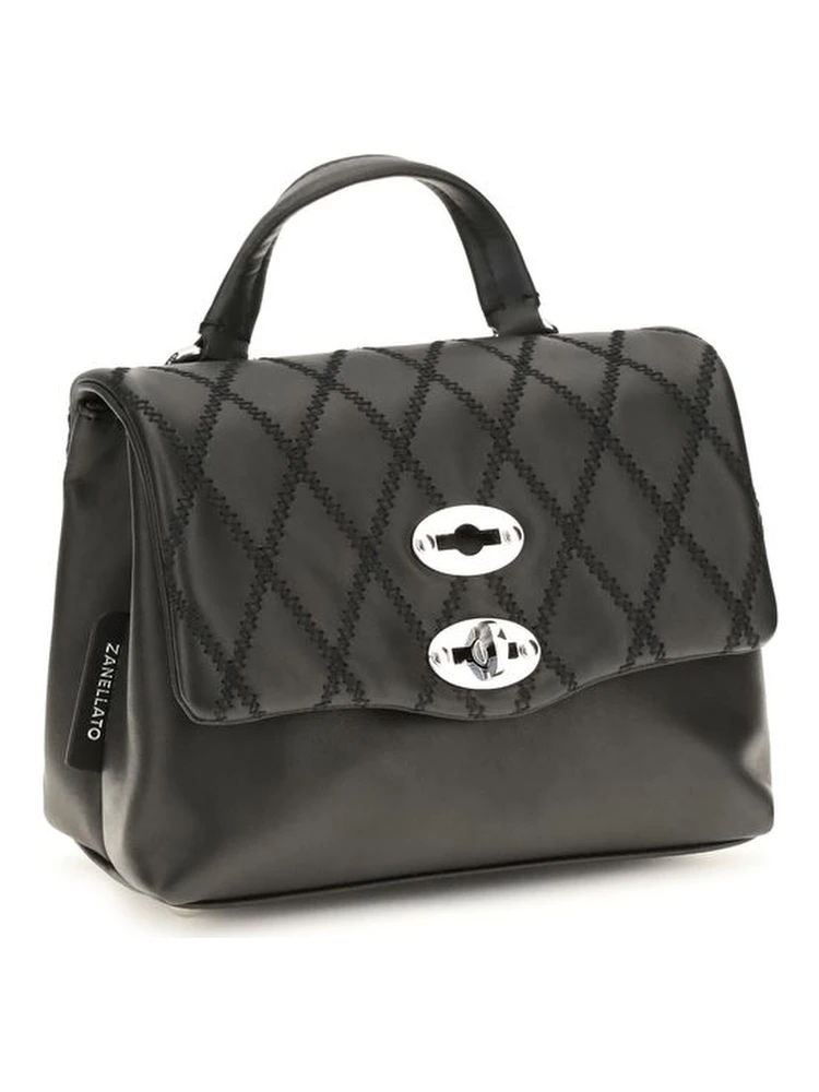 Black Calf Leather Bos Taurus Shoulder Bag alternative