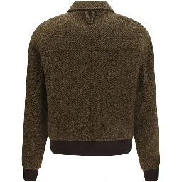 Bicolor Wool Oves Aries Bomber