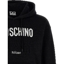 Black Cotton Sweatshirt