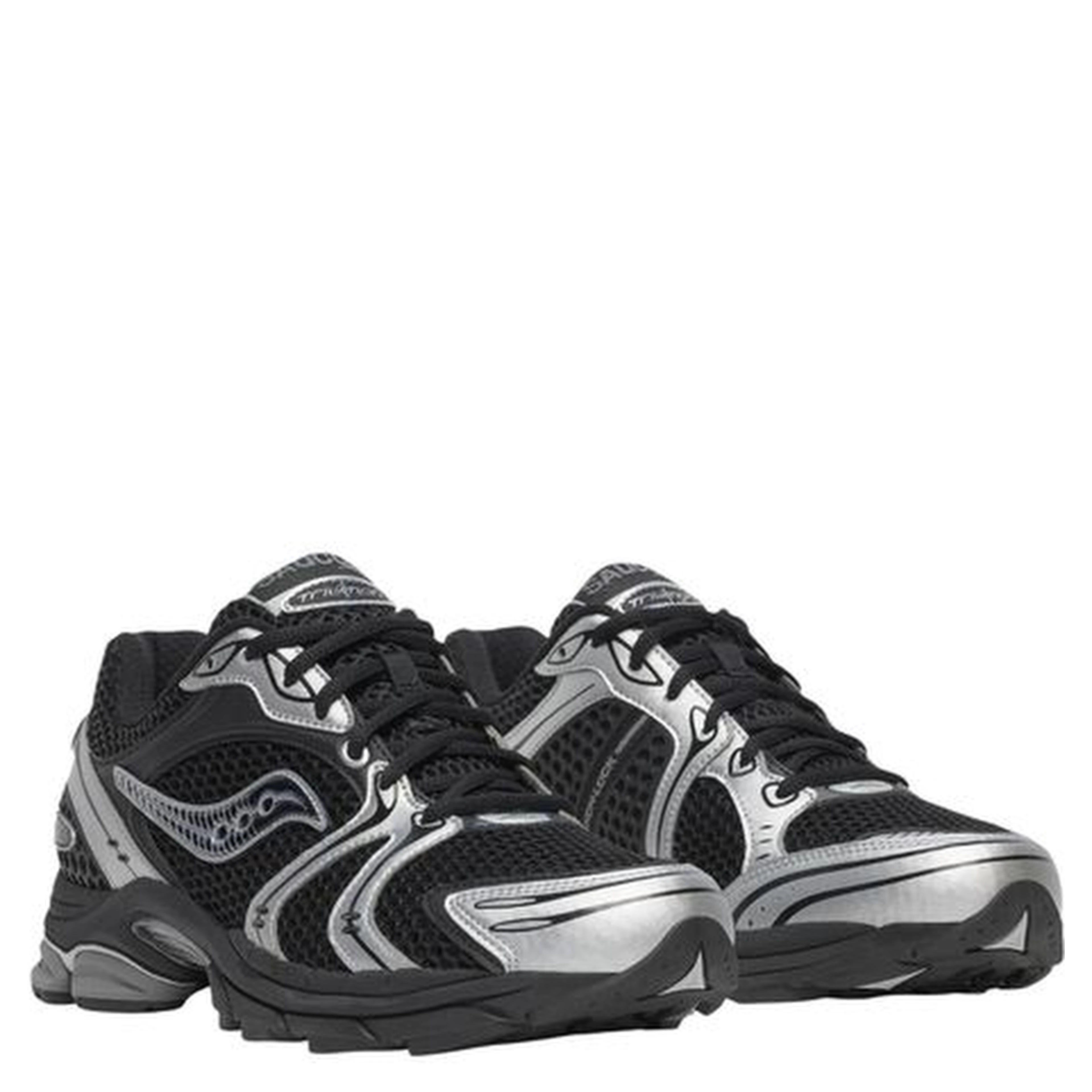 Black Synthetic Athletic Sneakers