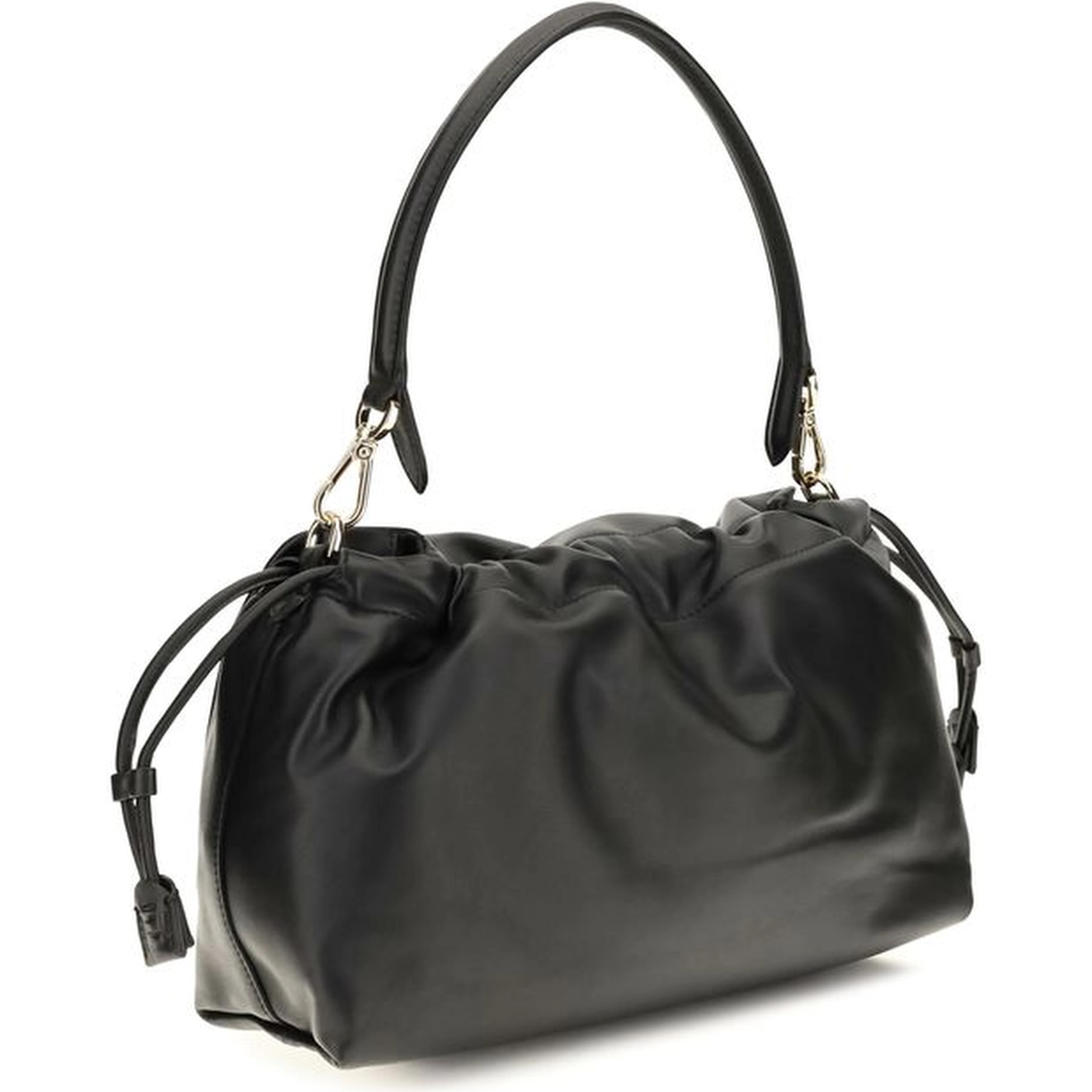 Black Calf Leather Bos Taurus Shoulder Bag