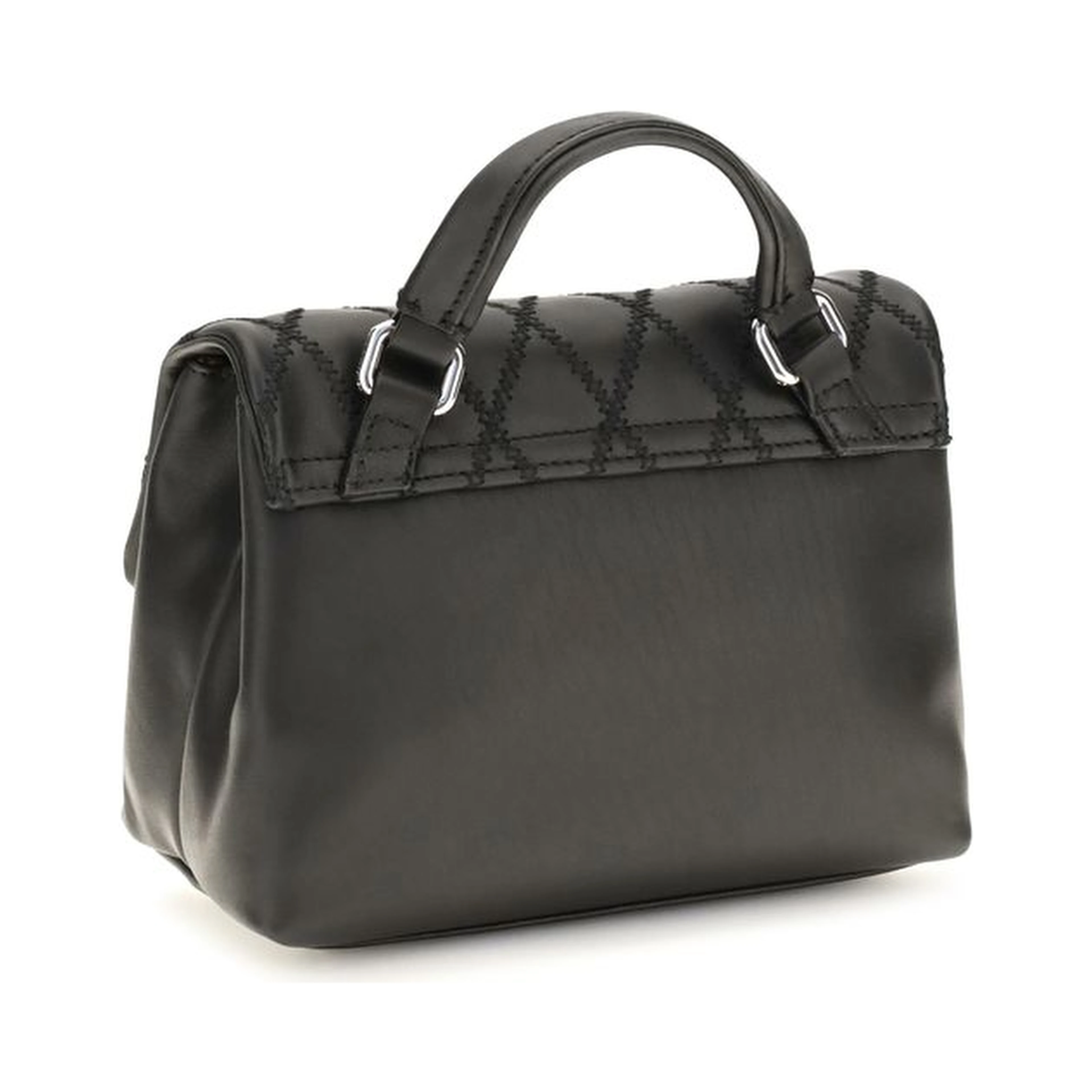 Black Calf Leather Bos Taurus Shoulder Bag