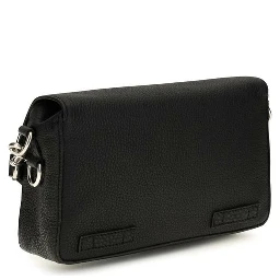 Black Calf Leather Bos Taurus Shoulder Bag