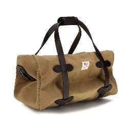 Beige Cotton Shoulder Bag