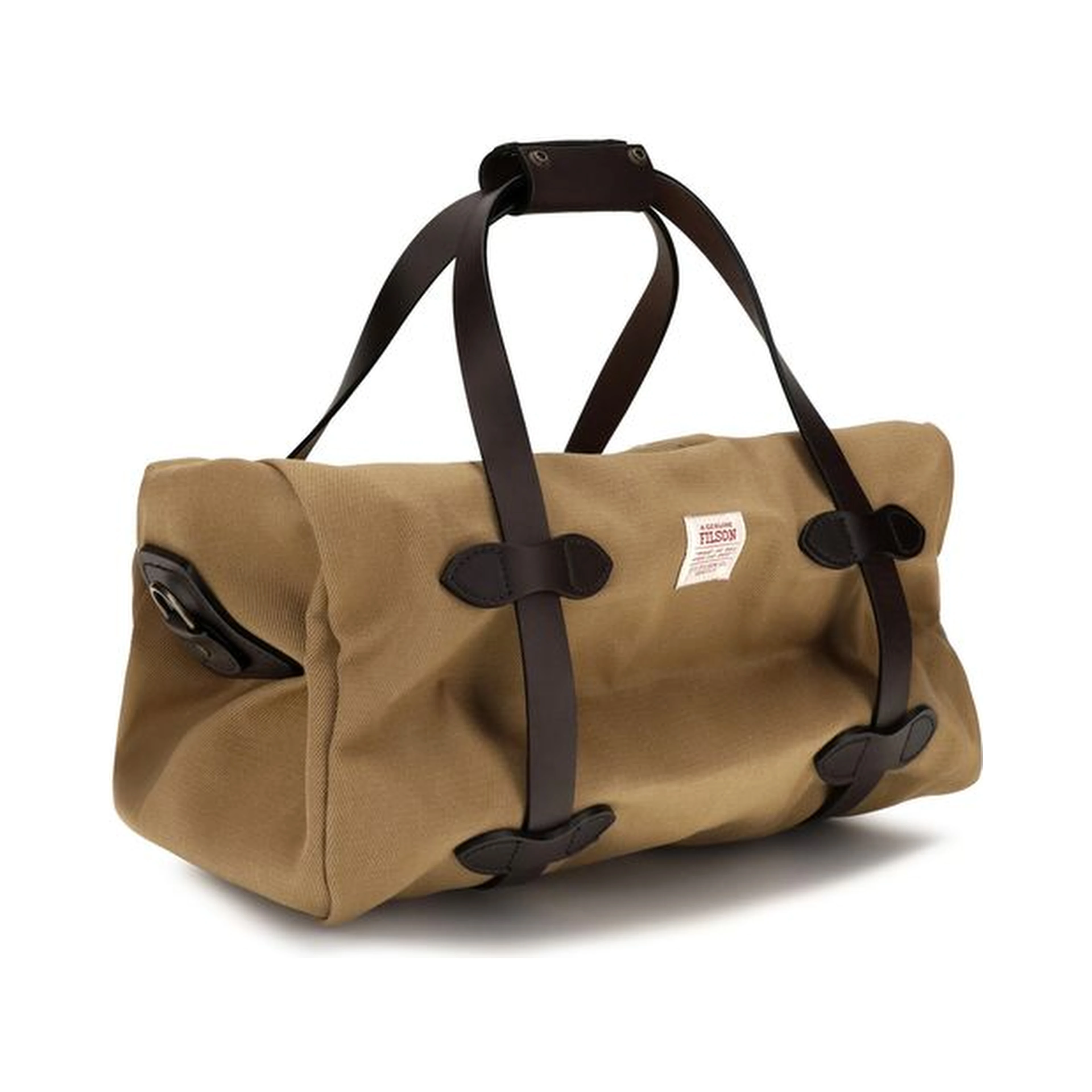 Beige Cotton Shoulder Bag