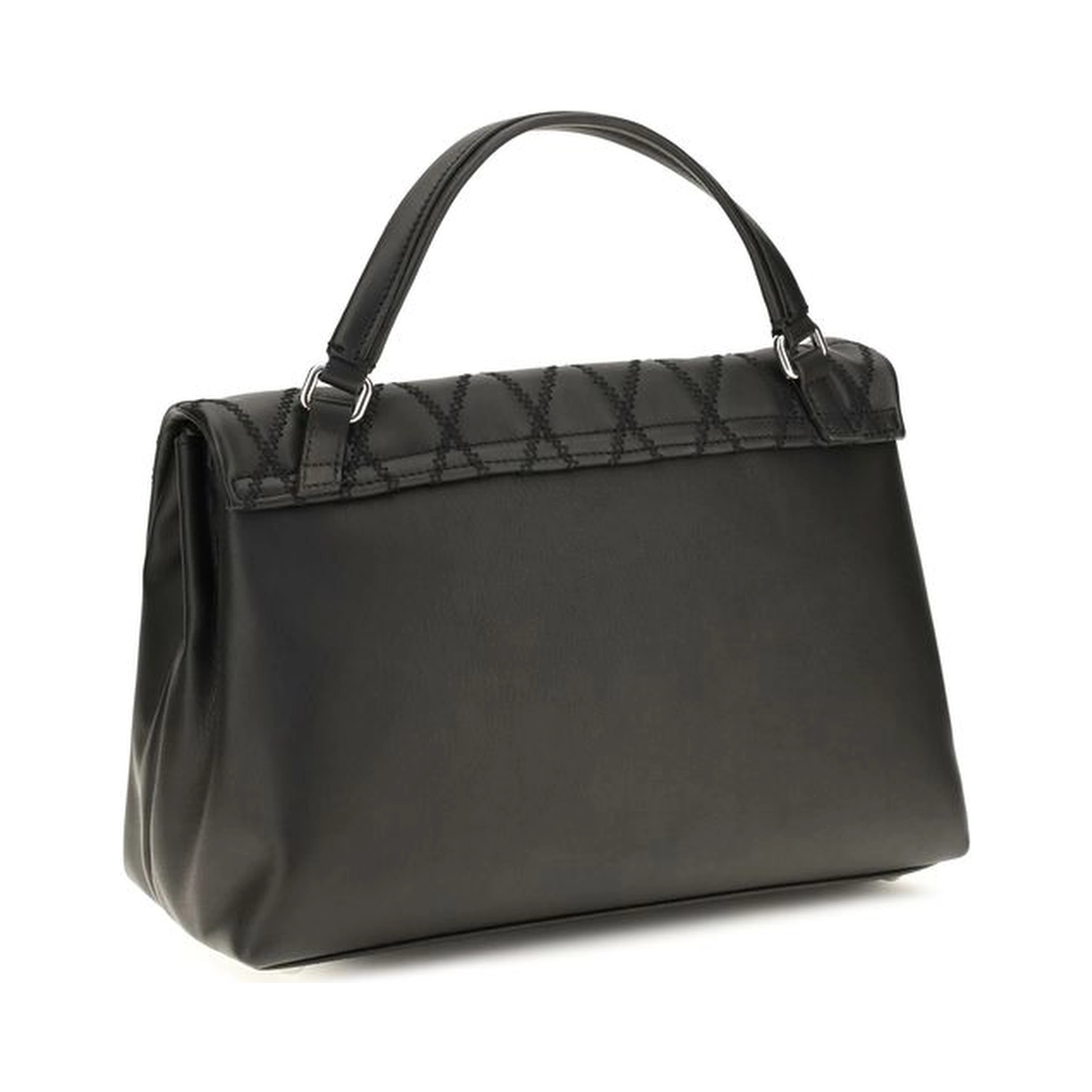 Black Calf Leather Bos Taurus Shoulder Bag