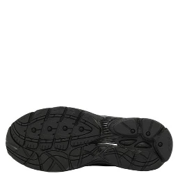 Black Synthetic Athletic Sneakers