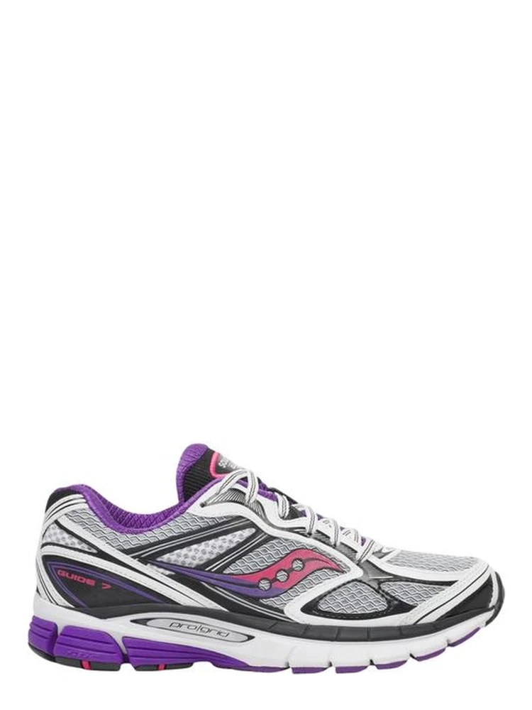 White Synthetic Athletic Sneakers