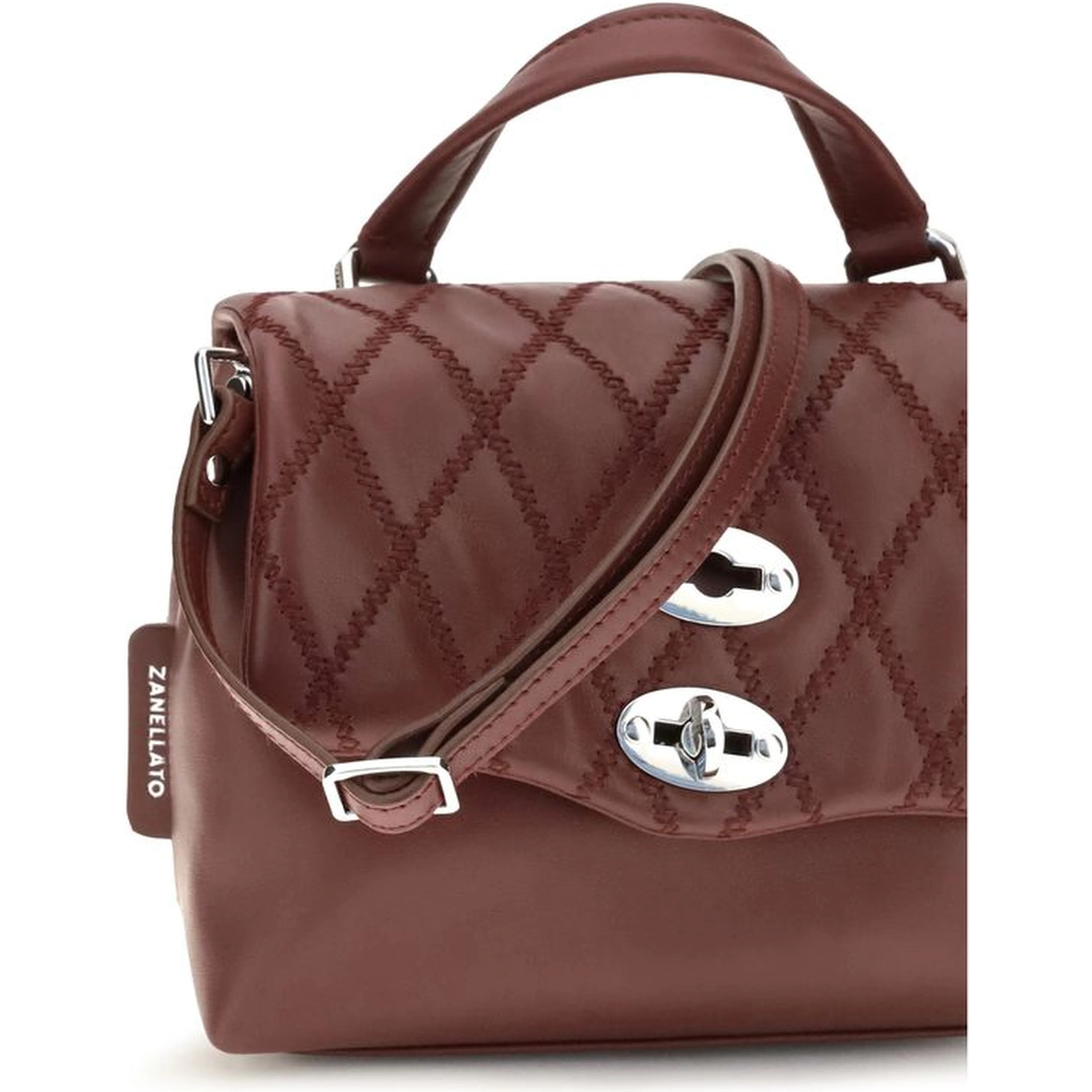 Multicolor Calf Leather Bos Taurus Shoulder Bag