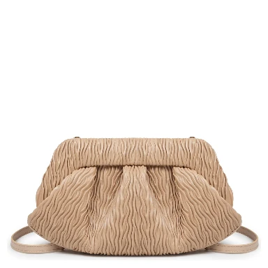 CLUTCH "BIOS" IN FIBRA DI MELA ARRICCIATA