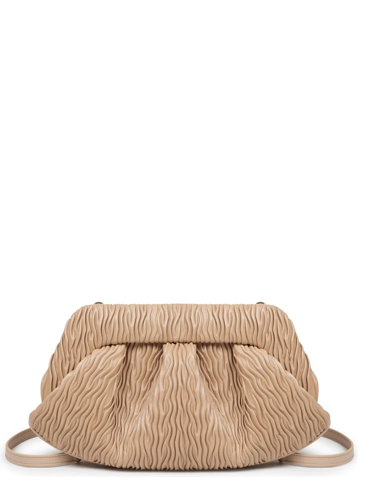 CLUTCH "BIOS" IN FIBRA DI MELA ARRICCIATA