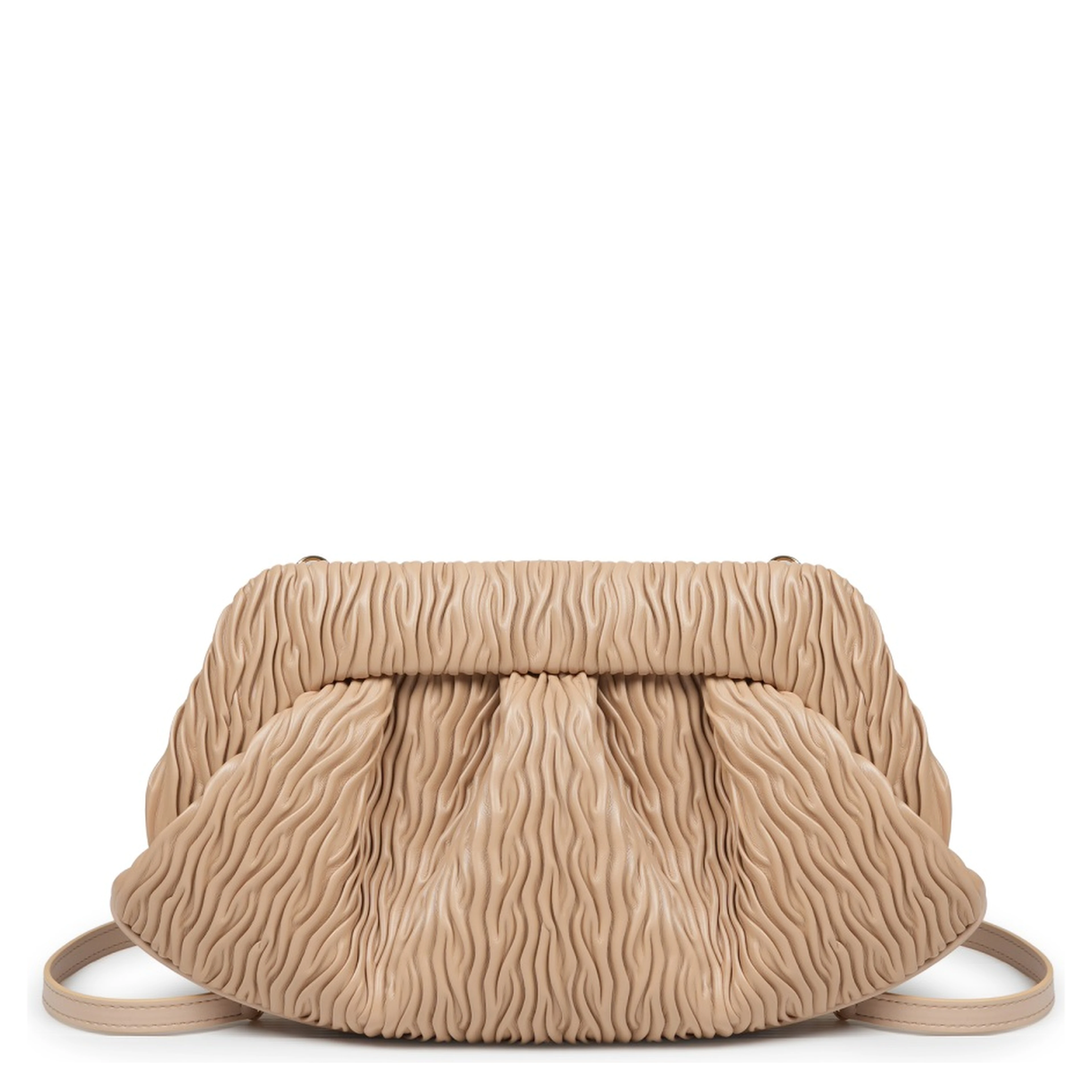 CLUTCH "BIOS" IN FIBRA DI MELA ARRICCIATA