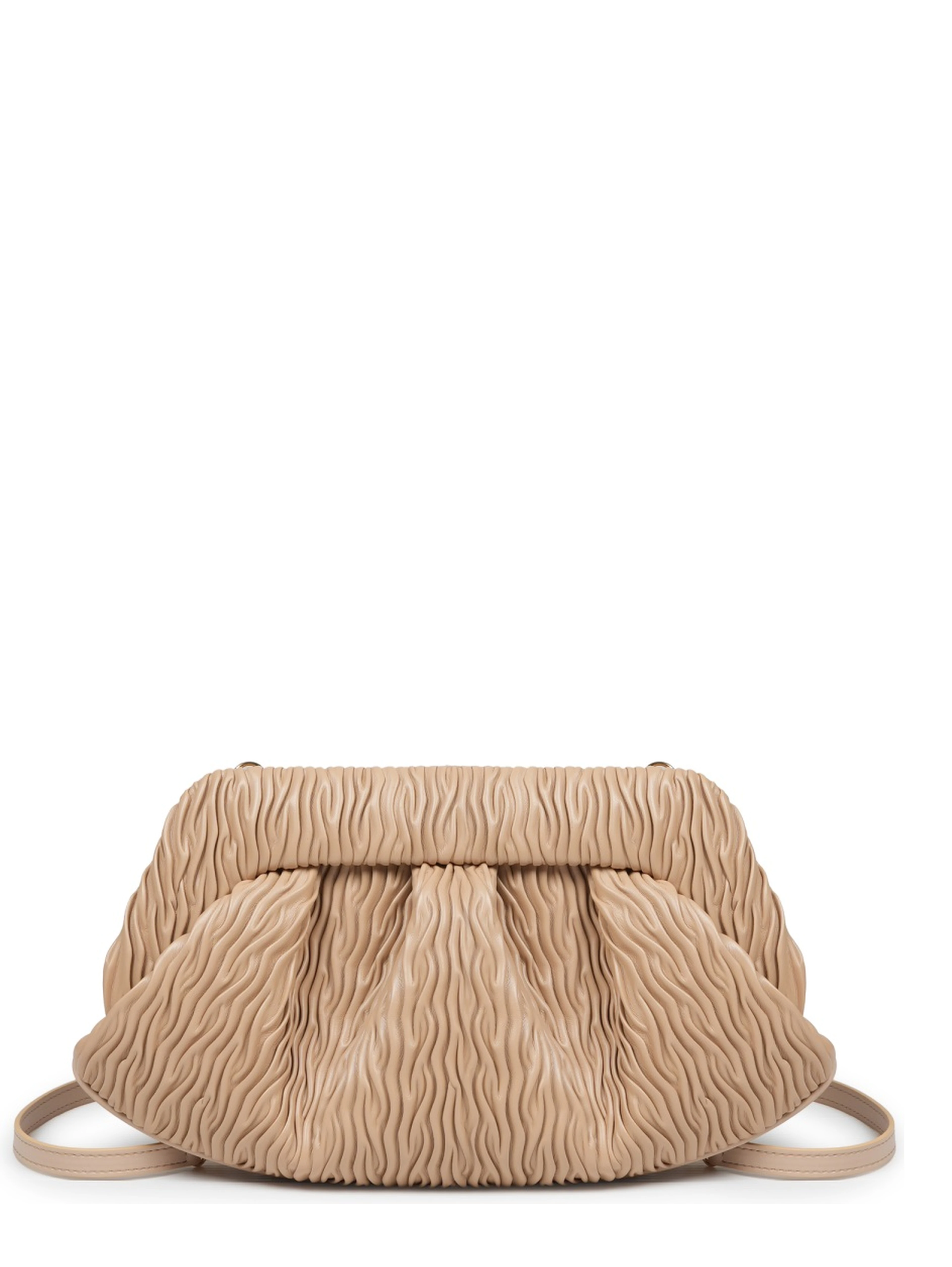 CLUTCH "BIOS" IN FIBRA DI MELA ARRICCIATA