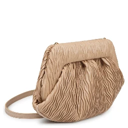 CLUTCH "BIOS" IN FIBRA DI MELA ARRICCIATA