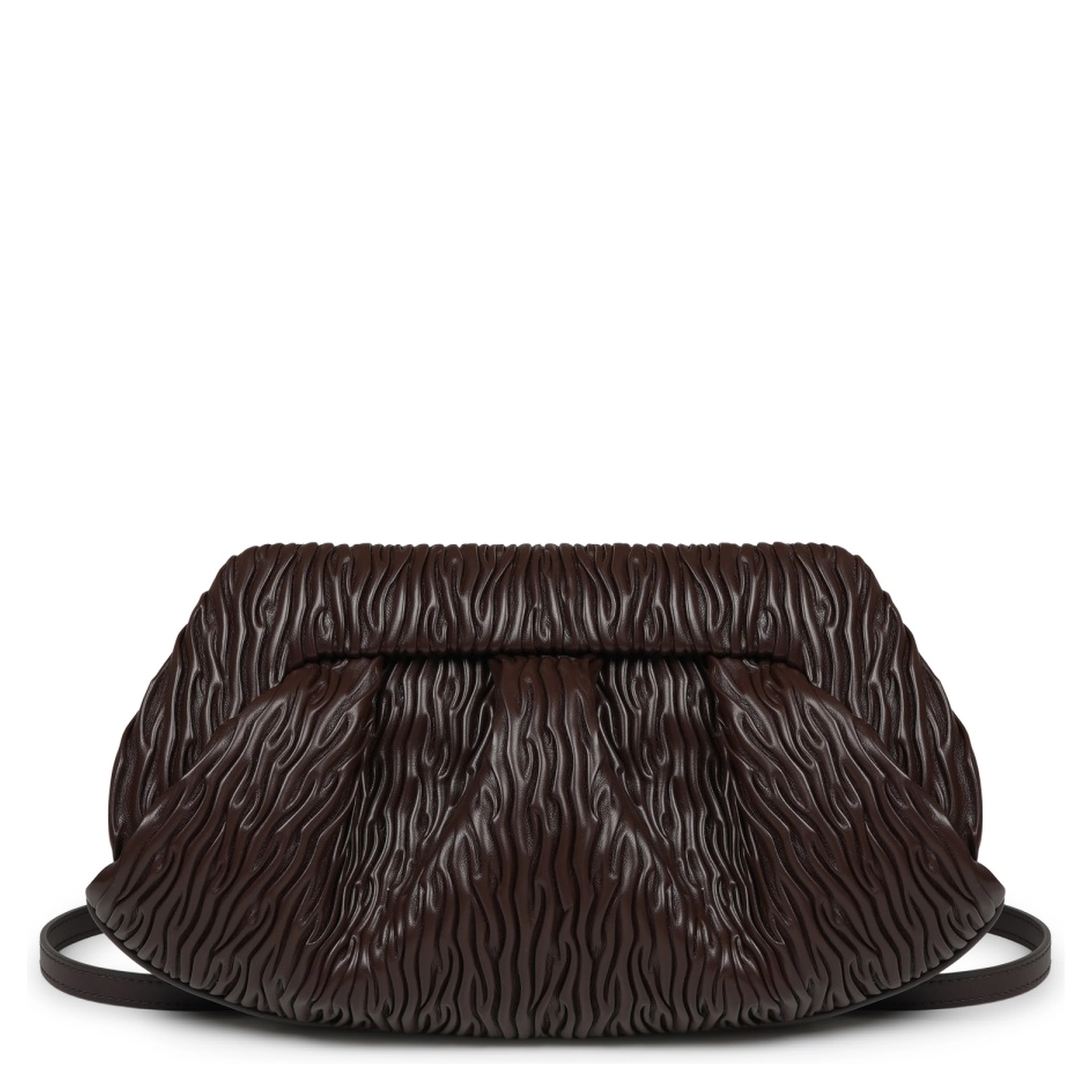 CLUTCH "BIOS" IN FIBRA DI MELA ARRICCIATA