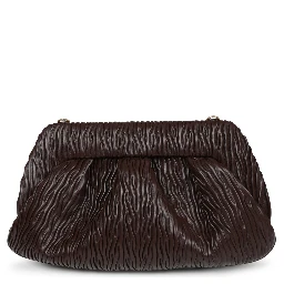 CLUTCH "BIOS" IN FIBRA DI MELA ARRICCIATA