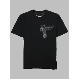 T-SHIRT IN JERSEY DI COTONE "TAPED"